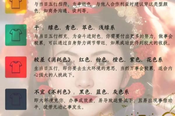 2025年4月22日每日穿衣五行颜色运势