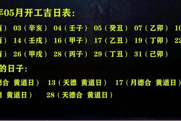 5月建房动土吉日查询