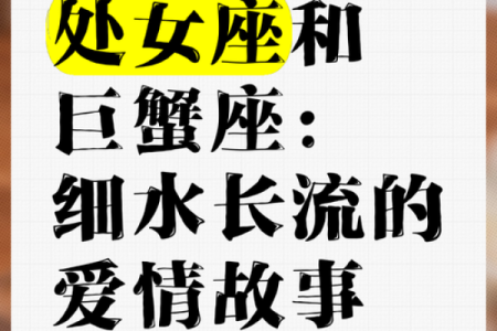 巨蟹座处女座合适吗(巨蟹座处女座配不配)