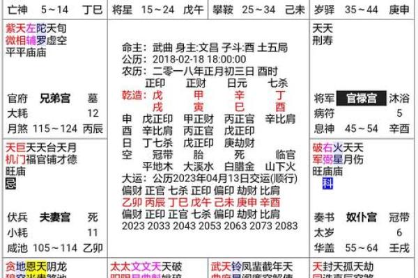 2025年4月18日酉时男命紫微斗数全解盘 2025年4月18日酉时男命紫微斗数全解盘