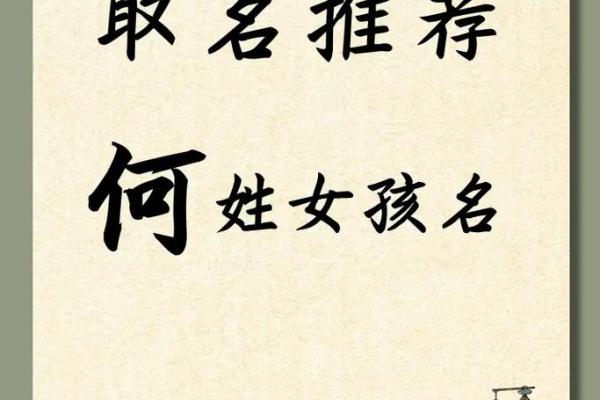 何姓女孩名字大全-何姓女孩起名字大全-何姓名字大全姓名