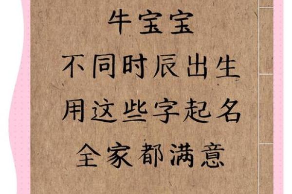 下午4点出生的属牛男孩如何取名好姓名
