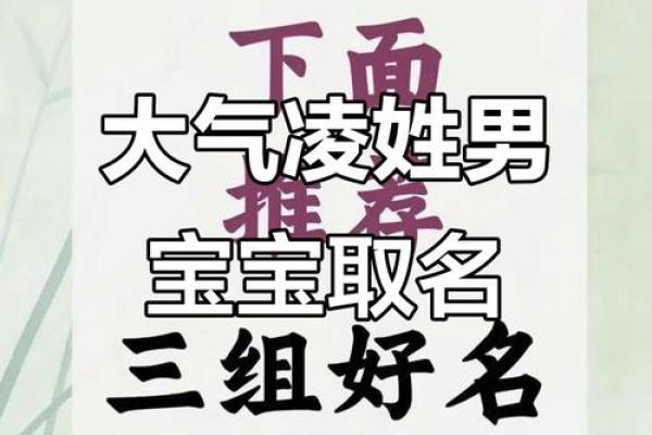 凌姓男孩名字大全-凌姓男孩起名字大全-凌姓名字大全姓名